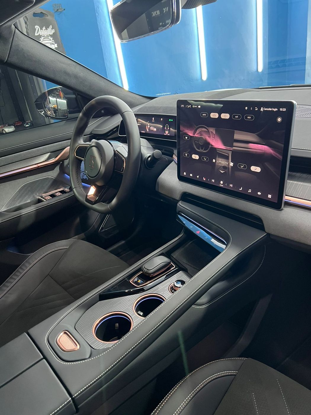 Interior higienizado